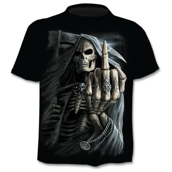 Other - 🏴H💥ST PICK🏴☠️ Reaper Skeleton Sickle Tee Shirt